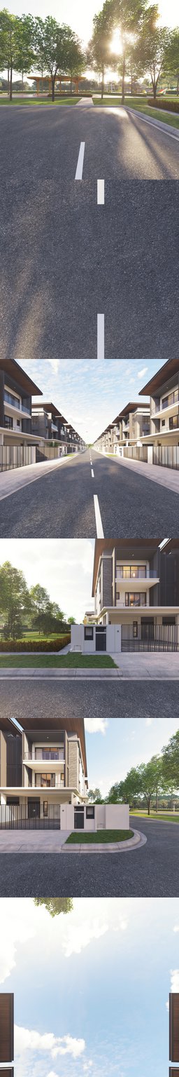 Preview of Residential Street 360 degree experience