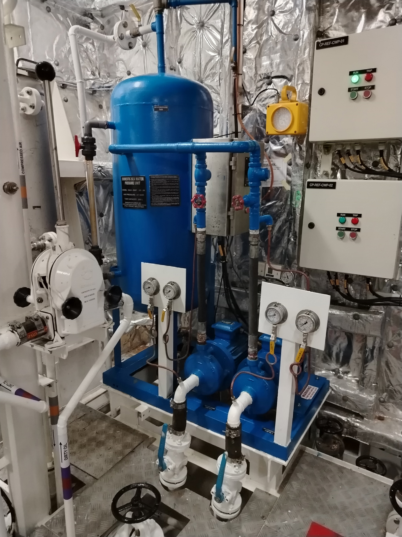 SWP 3B 3K pump installation