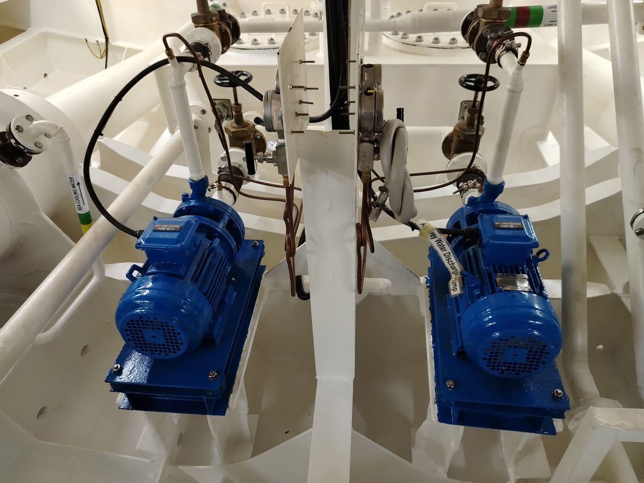 Twin pump installation